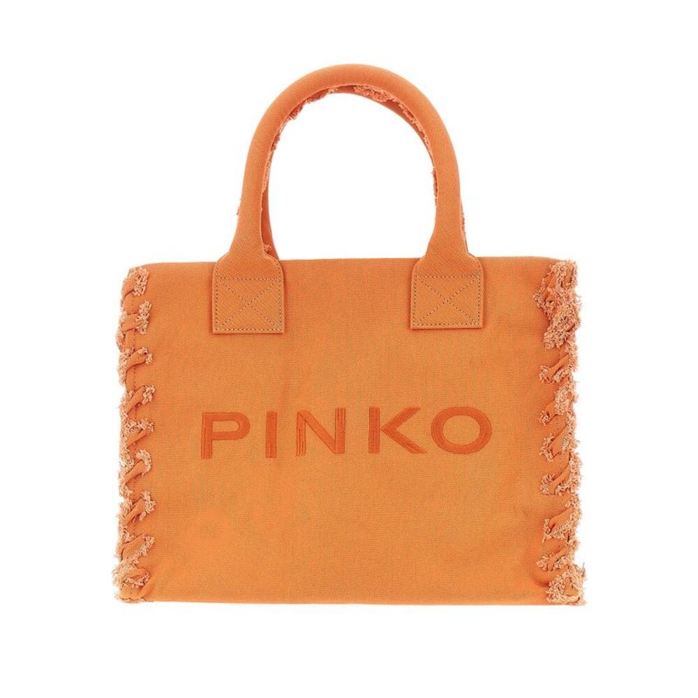 Pinko Women Canvas Medium 'Beach' Shopping Bag